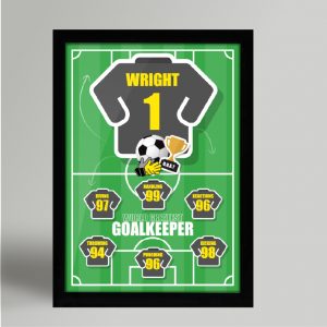 World's Greatest Goalkeeper A4 Print (frame optional)