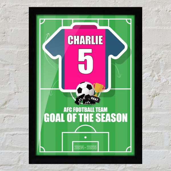 Personalised Outfielder Football Award Print – A4 Size - Image 4