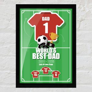 Personalised Father's Day Print – A4