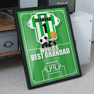 Grandads Personalised Father's Day Print – A4